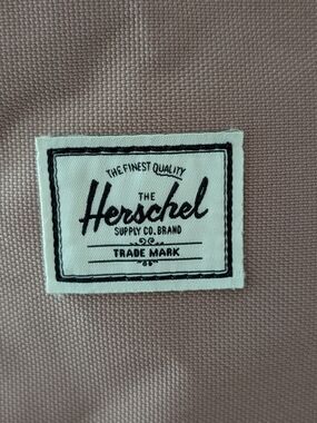 Herschel Supply Company Canvas Tote in Blush Pink